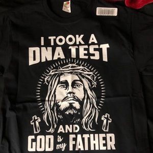 T-shirt all sizes M . $18